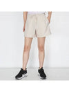 Sportswear Classic Woven Mid Rise Shorts W Light Orewood Brown White FV7558 104 - NIKE - BALAAN 2