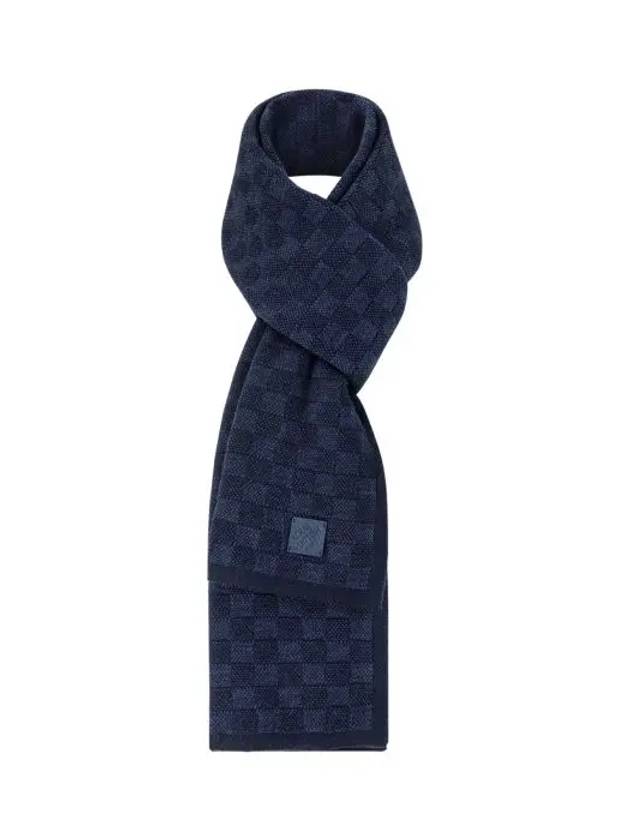 Neo Petit Damier Scarf Navy - LOUIS VUITTON - BALAAN 6