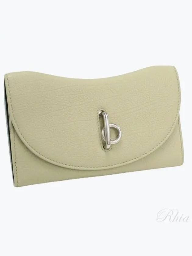 Rocking Horse Leather Continental Medium Wallet Green - BURBERRY - BALAAN 2