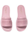 Every-D Embossed Lambskin Slippers Pink - DIOR - BALAAN 2