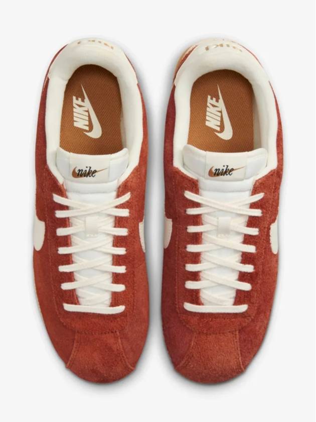 Cortez SE Low Top Sneakers Dark Russet - NIKE - BALAAN 5