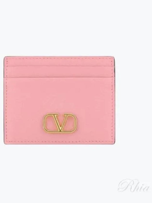 V Logo Signature Women s Card Wallet P0V32SNP ZQQ - VALENTINO - BALAAN 1