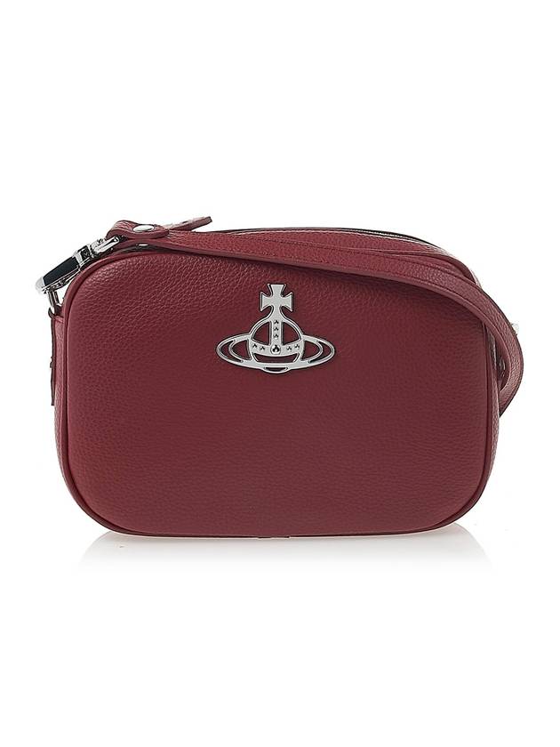 Anna Fake Leather Camera Cross Bag Red - VIVIENNE WESTWOOD - BALAAN 1