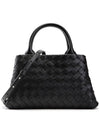 Intrecciato New Roma Tote Bag Black - BOTTEGA VENETA - BALAAN 2