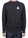 Mike Logo Cotton Sweatshirt Black - ISABEL MARANT - BALAAN 2