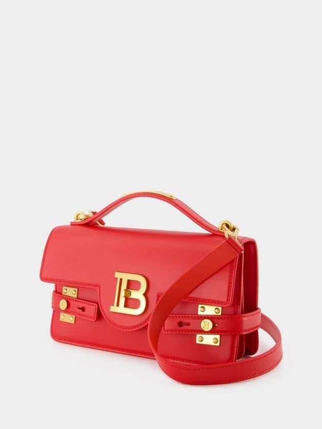 B-Buzz Shoulder 24 Purse - Balmain - Leather - Red - BALMAIN - BALAAN 2