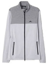 Men s Banks zip up jacket light gray melange AMJS09082 U199 - J.LINDEBERG - BALAAN 2