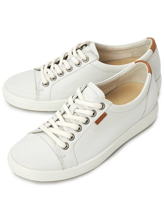 Soft 7 Low Top Sneakers White - ECCO - BALAAN 2