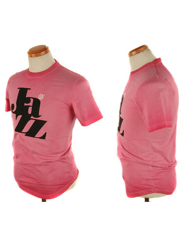 Jazz Gradient Short Sleeve T-Shirt Pink - DSQUARED2 - BALAAN 2