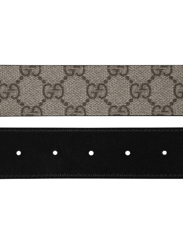 GG Marmont Reversible Leather Belt Beige - GUCCI - BALAAN 5