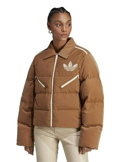 Adicolor 70S Velvet Puff Padding Brown Desert - ADIDAS - BALAAN 2