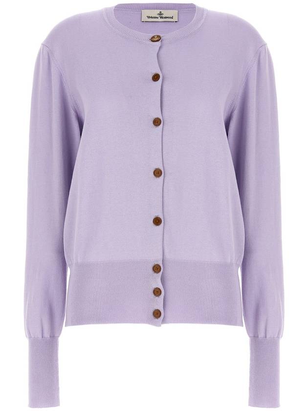 Bea Knit Cardigan Purple - VIVIENNE WESTWOOD - BALAAN 2