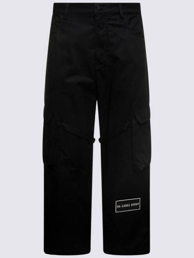 M44 Label Group Black And White Cotton Cargo Pants - 44 LABEL GROUP - BALAAN 1