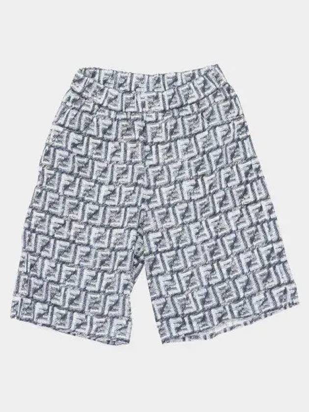 Kids FF Logo All over Shorts Boys JMF473 AQTQ F04V6 10A 271901 1044630 - FENDI - BALAAN 1