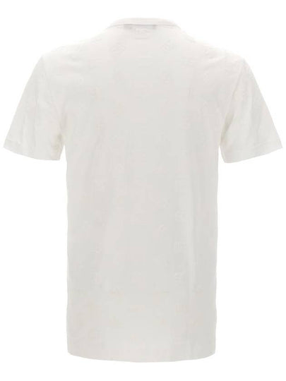 Dolce & Gabbana Flocked Logo T-Shirt - DOLCE&GABBANA - BALAAN 2