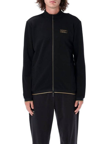 Ea7 Emporio Armani Gold Label Stretch Technical-Piqué Sweatshirt - EMPORIO ARMANI - BALAAN 1