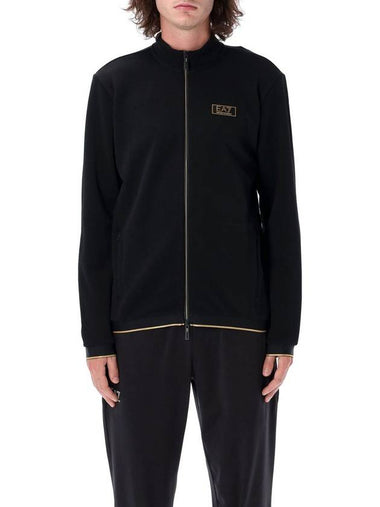 Ea7 Emporio Armani Gold Label Stretch Technical-Piqué Sweatshirt - EMPORIO ARMANI - BALAAN 1