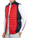 Golf Kenny Hybrid Vest Barbados Cherry - J.LINDEBERG - BALAAN 7