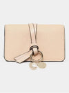 Alphabet Leather Flap Card Wallet Pink - CHLOE - BALAAN 4