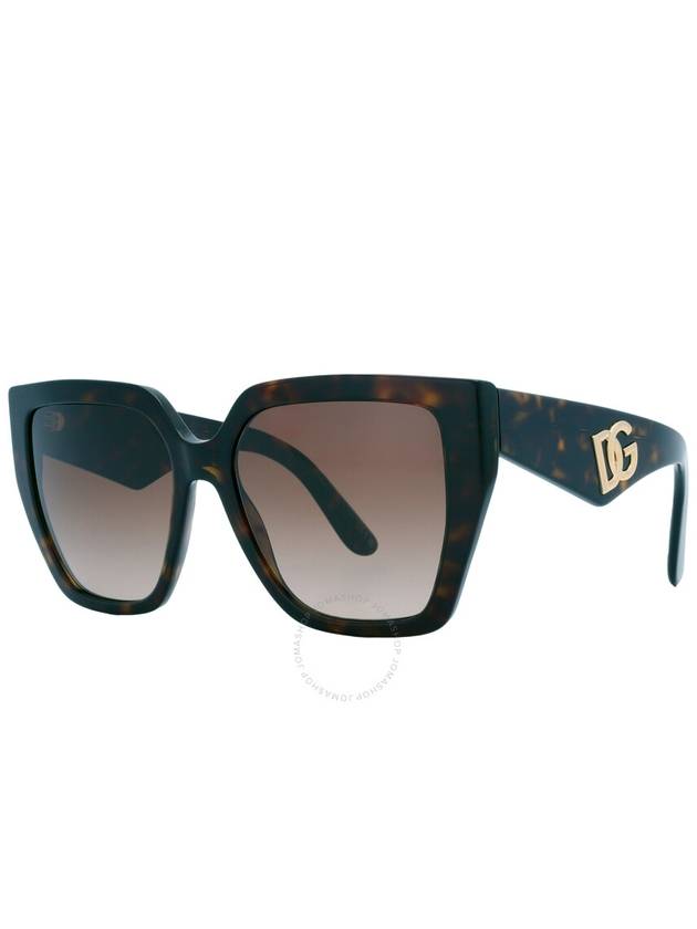 Dolce and Gabbana Brown Gradient Butterfly Ladies Sunglasses DG4438 502/13 55 - DOLCE&GABBANA - BALAAN 3