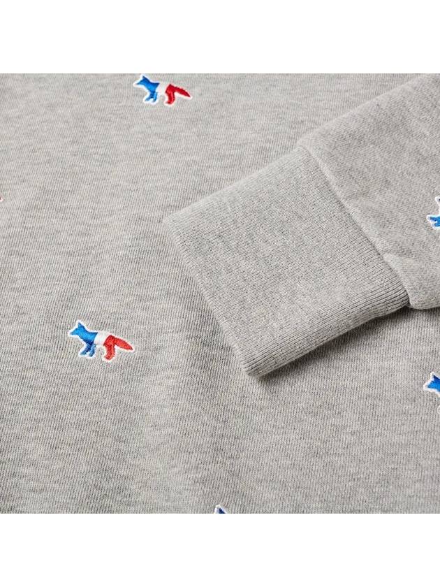 Maison Kitsune Fox Embroidery Logo Sweatshirt Sweatshirt Gray AU00309AT7701 - MAISON KITSUNE - BALAAN 2