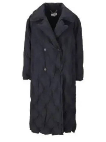 Recycled Nylon Padded Coat Black - MAISON MARGIELA - BALAAN 2