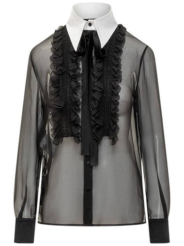 Alberta Ferretti Chiffon Shirt - ALBERTA FERRETTI - BALAAN 1