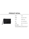 Men's Shadow Diagonal Flat Clutch Bag Black - FENDI - BALAAN 7