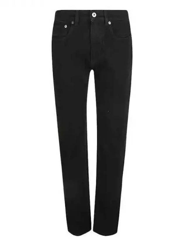 Logo patch twist slim fit jeans - JW ANDERSON - BALAAN 1