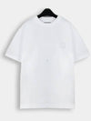 Women's Blur Graphic Short Sleeve T-Shirt White - WOOYOUNGMI - BALAAN 3