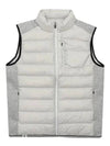 lightweight down vest 1012GXGG - BLACK&WHITE - BALAAN 2