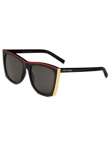 Eyewear SL539 001 Paloma Sunglasses Red Black - SAINT LAURENT - BALAAN 1