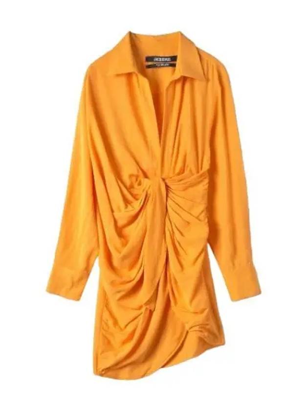 Jacquemus La Robe Bahia One Piece Orange - JACQUEMUS - BALAAN 1