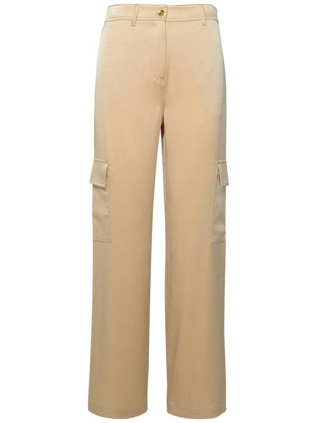 Straight Pants MH330DS99G288 Beige - MICHAEL KORS - BALAAN 2