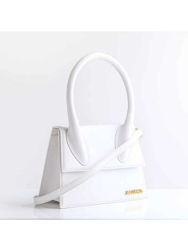 Le Grand Chiquito Large Tote Bag White - JACQUEMUS - BALAAN 3