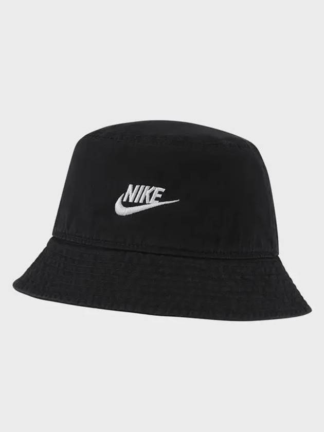 Sportswear Futura Washed Bucket Hat Black - NIKE - BALAAN 3