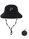 Unisex Packable Bucket Hat IPU4ACP303 BK - IJP DESIGN - BALAAN 3