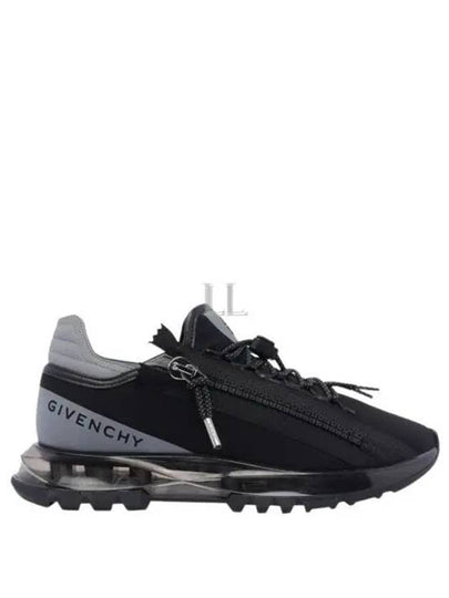 Spectre Synthetic Fiber Low-Top Sneakers Grey Black - GIVENCHY - BALAAN 2