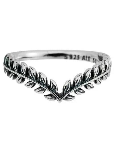 Grains Wishbone Ring Silver - PANDORA - BALAAN 2