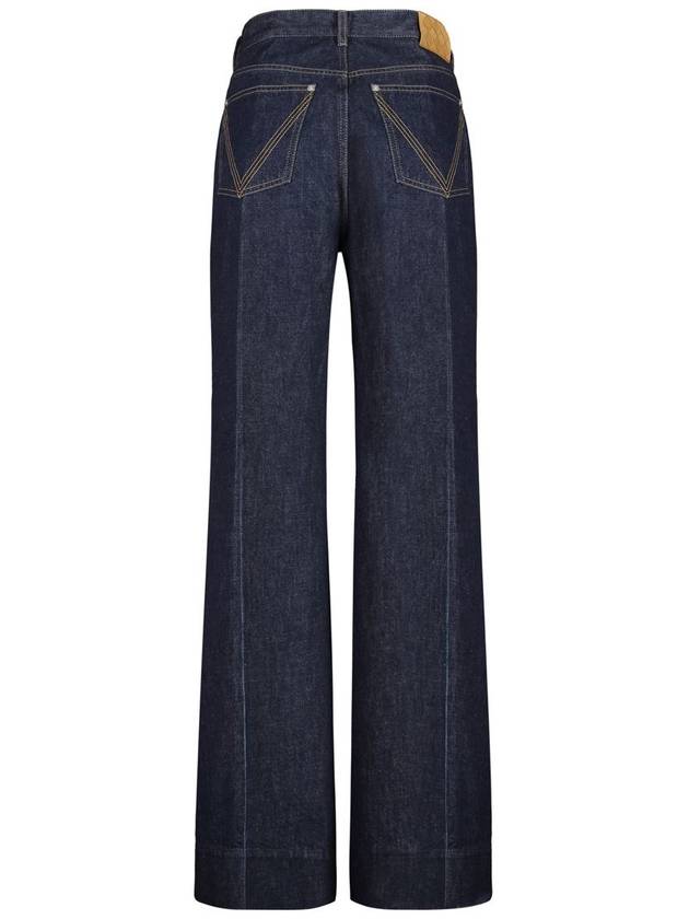 Palazzo wide jeans indigo - BOTTEGA VENETA - BALAAN 3