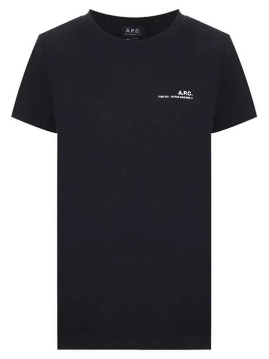 Women's Item Logo Short Sleeve T-Shirt Black - A.P.C. - BALAAN 2