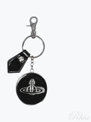 8203011YW OM000G N403 ORB Mirror Round Keyring - VIVIENNE WESTWOOD - BALAAN 1