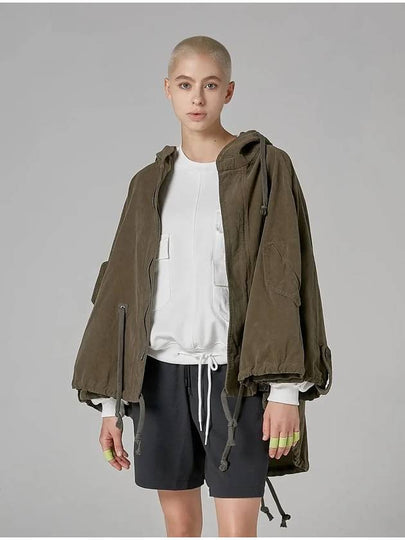 Iconic Corduroy Cape Khaki - ATHPLATFORM - BALAAN 2