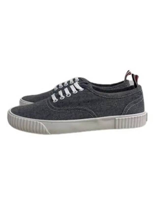 Heritage Wool Low Top Sneakers - THOM BROWNE - BALAAN 2