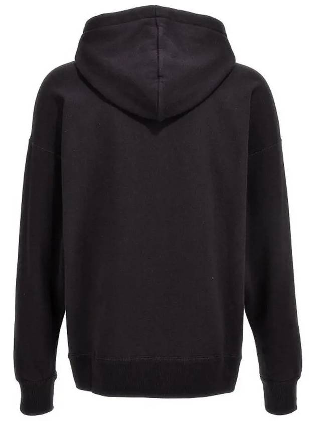 Miley Gradient Logo Hoodie Faded Black - ISABEL MARANT - BALAAN 4