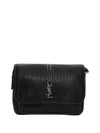 Niki Small Messenger Cross Bag Black - SAINT LAURENT - BALAAN 2