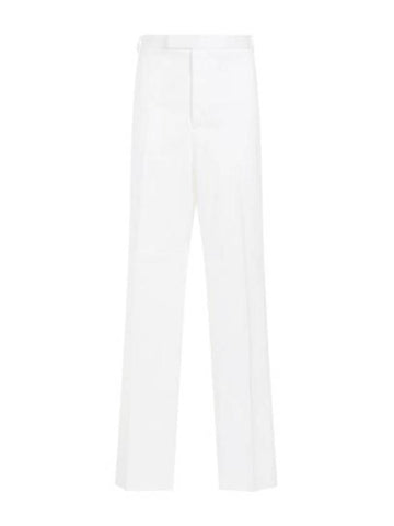 Chino Pants MTR089U 03788 100 WHITE - THOM BROWNE - BALAAN 1