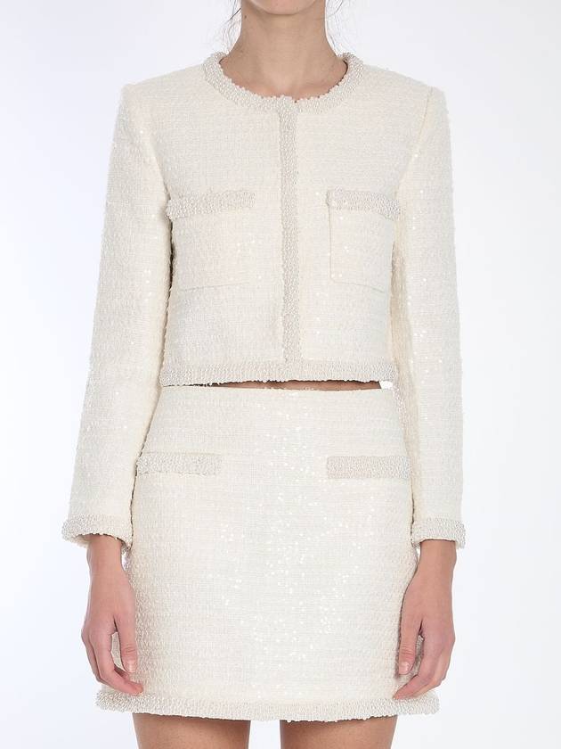 Pearl trim jacket - SELF PORTRAIT - BALAAN 1