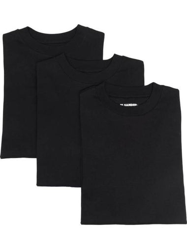 Short Sleeve T Shirt J40GC0002 J45048 001 Black - JIL SANDER - BALAAN 1