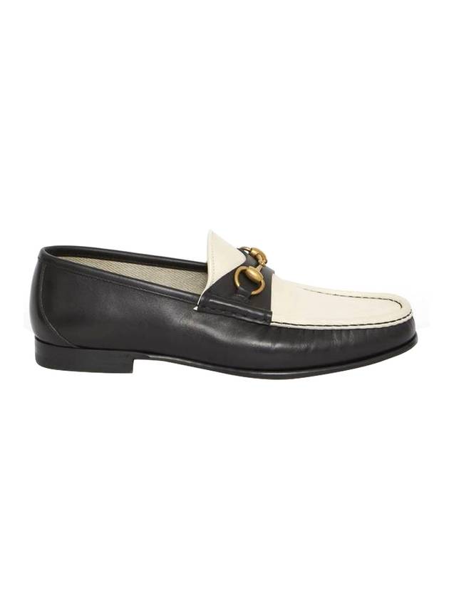 Horsebit 1953 Loafer White Black - GUCCI - 1